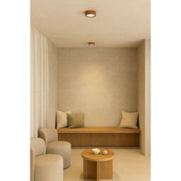Luminosa Lighting Luminosa Elora Surface Mounted Downlight Terracotta Gx53 - thumbnail 2