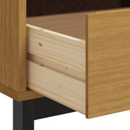 Walplus Tv Cabinet Flam 110X40X50 Cm Solid Wood Pine - thumbnail 8