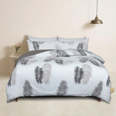 Bedlooms Tropical Printed Duvet Cover Set, Reversible & Hypoallergenic Bedding Pack, Single 135X200Cm
