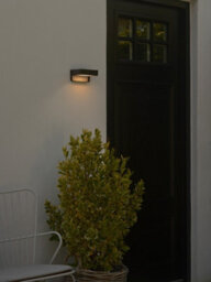 Nordlux Saulio Outdoor Aluminium Wall Light  Black,battery Led - thumbnail 8
