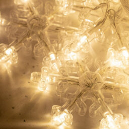 The Christmas Workshop 71619 Mains Operated Snowflake Curtain Lights - thumbnail 8