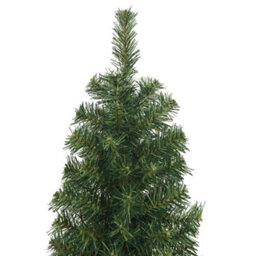 Walplus Slim Artificial Christmas Tree With Stand Green 180 Cm Pvc - thumbnail 4