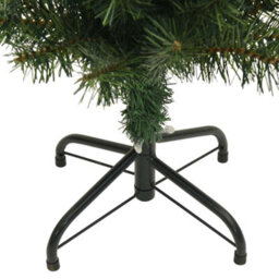 Walplus Slim Artificial Christmas Tree With Stand Green 180 Cm Pvc - thumbnail 6