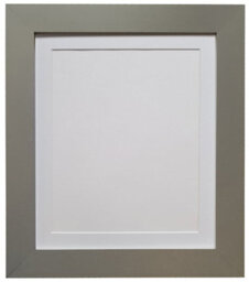 Frames By Post Metro Dark Grey Frame With White Mount 50 X 70Cm Image Size 24 X 16 Inch - thumbnail 1