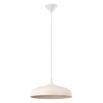 Sollux Lighting Gina Steel Beige 1 Lights Minimalist Pendant Lamps - image 1