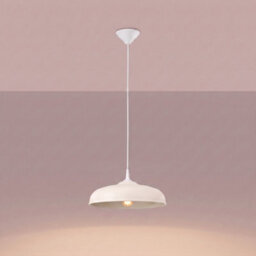 Sollux Lighting Gina Steel Beige 1 Lights Minimalist Pendant Lamps - thumbnail 3