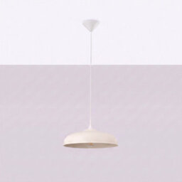Sollux Lighting Gina Steel Beige 1 Lights Minimalist Pendant Lamps - thumbnail 2