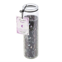 Something Different Jasmine Witch Amethyst Tube Candle Black/transparent (One Size)