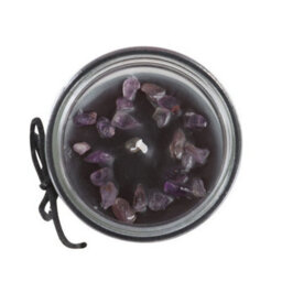 Something Different Jasmine Witch Amethyst Tube Candle Black/transparent (One Size) - thumbnail 3