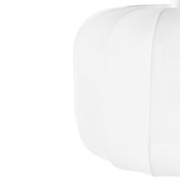 Wyld And Coco Hanging Pendant Lamp White Nylon Shade Modern Minimalist Living Room Light 28Cm X 88Cm - thumbnail 6