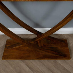 Elm Home And Products Elm Home And Garden Mango Wood Console Table - 100% Mango Wood - No Veneer - thumbnail 4