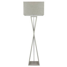 Pagazzi Lighting Pagazzi Kaden Floor Lamp With Grey Shade - thumbnail 3