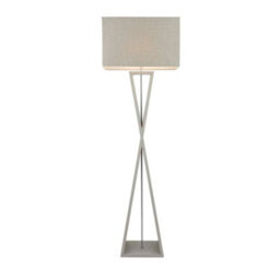 Pagazzi Lighting Pagazzi Kaden Floor Lamp With Grey Shade - thumbnail 8