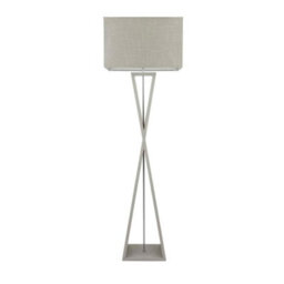 Pagazzi Lighting Pagazzi Kaden Floor Lamp With Grey Shade - thumbnail 6