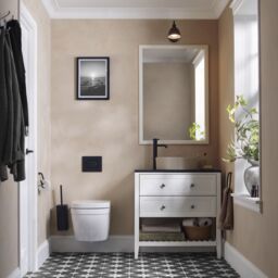 GoodHome Elland Black Polypropylene (Pp), Steel & Thermoplastic Rubber Toilet Brush & Holder - thumbnail 7