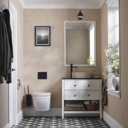 GoodHome Elland Black Polypropylene (Pp), Steel & Thermoplastic Rubber Toilet Brush & Holder - thumbnail 6