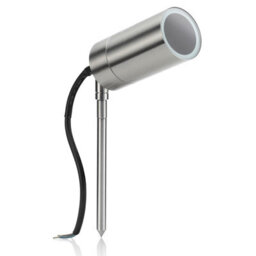 Auraglow Deep Recessed Stainless Steel Spike Light - Radford - Fitting Only - thumbnail 1
