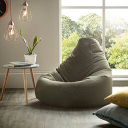 Beautiful Beanbags Adult Highback Beanbag For Indoors Or Outdoors Ready Filled Bean Bags - Olive Green