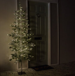 Samuel Alexander 6Ft (1.8M) Light Up Christmas Pine Needle Tree With 300 Warm White Leds And Metal Stand - thumbnail 8