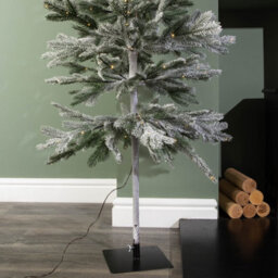 Samuel Alexander 6Ft (1.8M) Light Up Christmas Pine Needle Tree With 300 Warm White Leds And Metal Stand - thumbnail 6