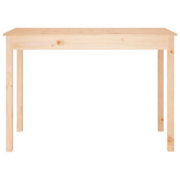 Berkfield Dining Table 110X55X75 Cm Solid Wood Pine - thumbnail 3