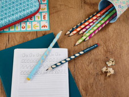 Stabilo Easygraph - Ergonomic Graphite Pencil - 8 X Left-Handed And 40 X Right-Handed - Classpack Of 48 - Petrol - Degree Hb - thumbnail 5