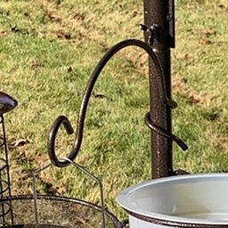 Selections Hanging Bracket Hook Premium Bird Feeding Stations With Spiral Fixing (Set Of 2) - thumbnail 2
