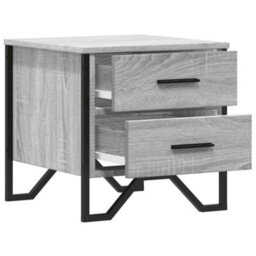 Berkfield Bedside Cabinets 2 Pcs Grey Sonoma 40X41X40 Cm Engineered Wood - thumbnail 6