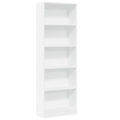 Berkfield Versatile Bookcase White 60X24X176 Cm Engineered Wood - image 1