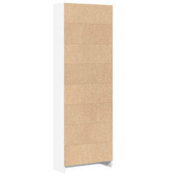 Berkfield Versatile Bookcase White 60X24X176 Cm Engineered Wood - thumbnail 6