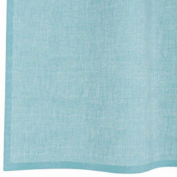Berkfield Durable Voile Curtains With Loops 2 Pcs Turquoise 140X260 Cm - thumbnail 6