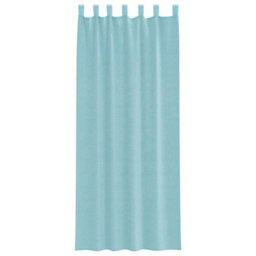 Berkfield Durable Voile Curtains With Loops 2 Pcs Turquoise 140X260 Cm - thumbnail 4