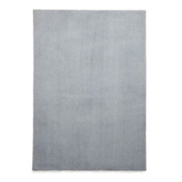 Light Blue Shaggy Washable Plain Modern Rug For Living Room Bedroom & Dining Room-160Cm X 230Cm - thumbnail 1