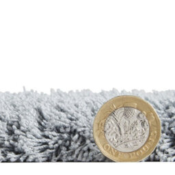 Light Blue Shaggy Washable Plain Modern Rug For Living Room Bedroom & Dining Room-160Cm X 230Cm - thumbnail 9