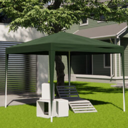 Alivio 3 X 3M Garden Pop Up Gazebo, Outdoor Party Tent Canopy (Green) - thumbnail 1