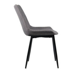 Aspect Furniture Set Of 2 Upholstered Melrose Dining Chair,grey - thumbnail 5