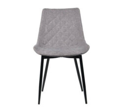 Aspect Furniture Set Of 2 Upholstered Melrose Dining Chair,grey - thumbnail 4