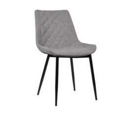 Aspect Furniture Set Of 2 Upholstered Melrose Dining Chair,grey - thumbnail 3