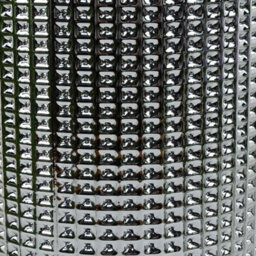 Leaf Glass Vase Silver Dot Glass Vase 30Cm Botanik - thumbnail 6