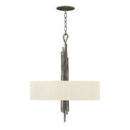 Luminosa Lighting Elstead Spyre 6 Light Round Ceiling Pendant Bronze, E14