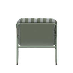 Charles Bentley Porto Green Stripe Rocking Chair - thumbnail 7