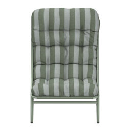 Charles Bentley Porto Green Stripe Rocking Chair - thumbnail 5