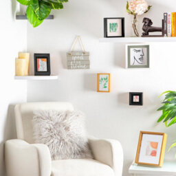 "Nicola Spring 8 X 10"" Deep Photo Frame - Black/ivory Mount - 3D Deep Box Picture Frame Display Case (4 X 6"" Mount)" - thumbnail 7
