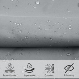 Grey 4X4X4M Triangular Shade Sail Waterproof Uv Resistant - thumbnail 6