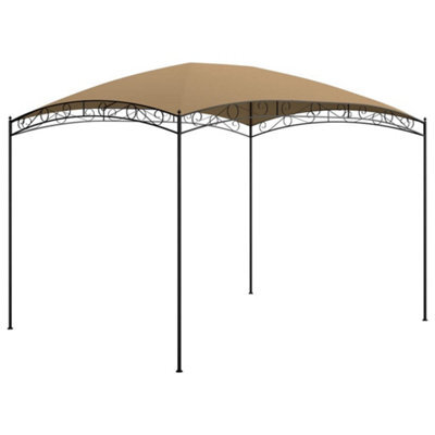 Walplus Gazebo Outdoor Beach Party Festival Camping Tent Canopy Wedding Marquee Awning3X4X2.65 M Taupe 180 G/ma - image 1
