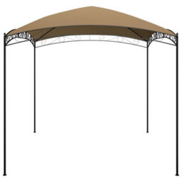 Walplus Gazebo Outdoor Beach Party Festival Camping Tent Canopy Wedding Marquee Awning3X4X2.65 M Taupe 180 G/ma - thumbnail 3
