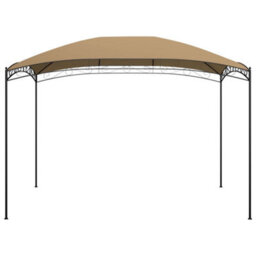 Walplus Gazebo Outdoor Beach Party Festival Camping Tent Canopy Wedding Marquee Awning3X4X2.65 M Taupe 180 G/ma - thumbnail 2
