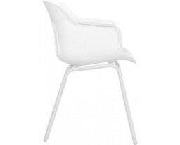 Hartman Jill Rondo Aluminum Chairs (Pair) Royal White - thumbnail 4