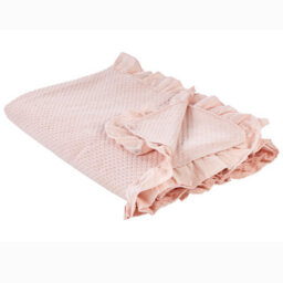 Beliani Bedspread Hatton Cotton 200 X 220 Cm Pastel Pink - thumbnail 4