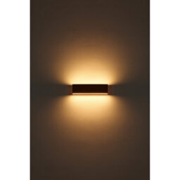 Luminosa Lighting Luminosa Siegfried 30Cm Integrated Led Wall Lamp Wood Look Led 3000K - thumbnail 5